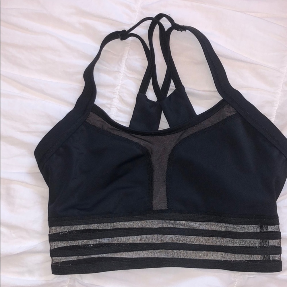 Mesh Black Bra